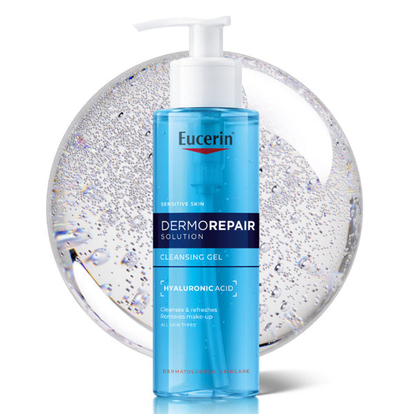 Eucerin Dermorepair Solution Cleansing Gel 200ml