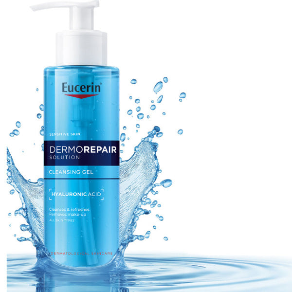 Eucerin Dermorepair Solution Cleansing Gel 200ml