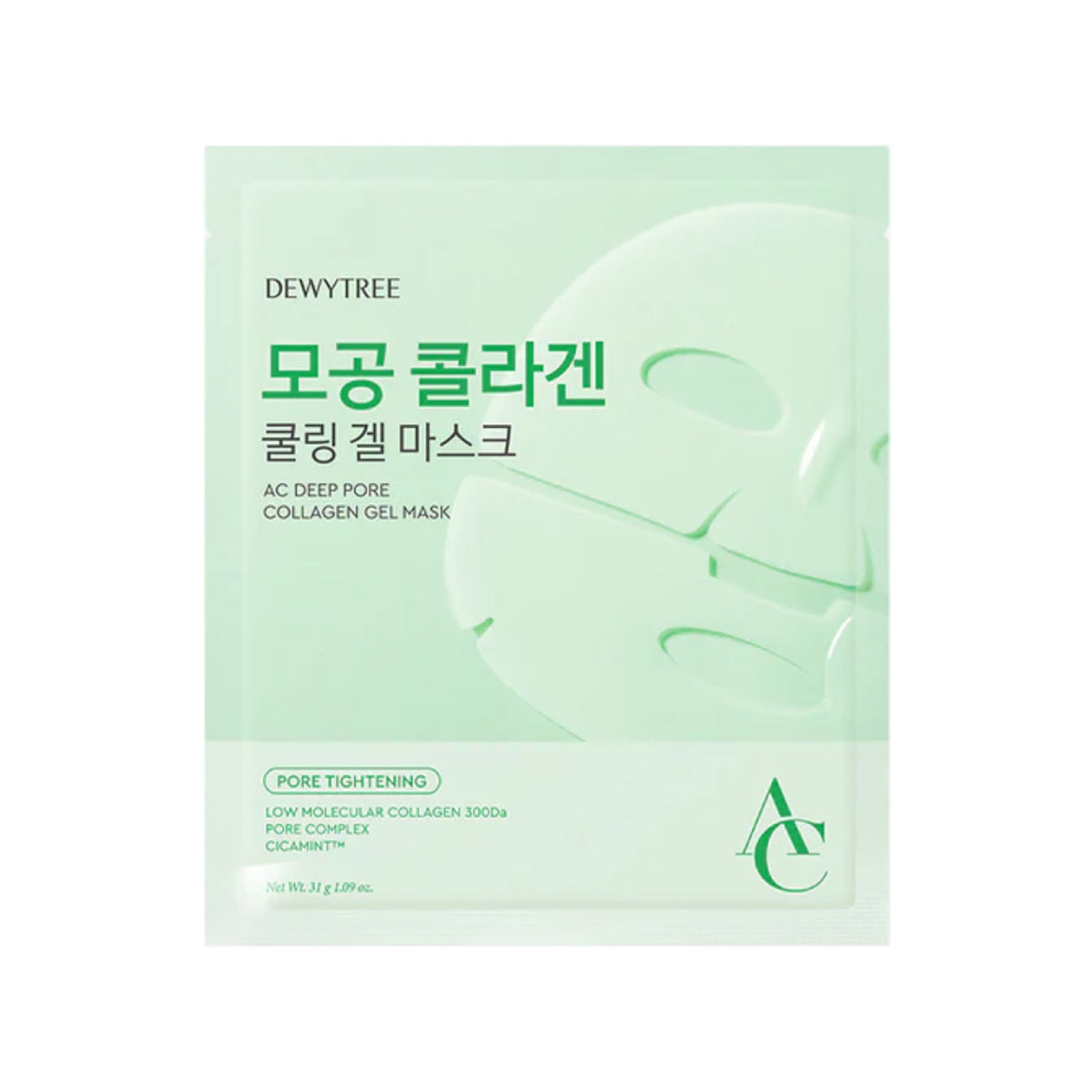 Dewytree AC Deep Pore Collagen Gel Mask 4ea