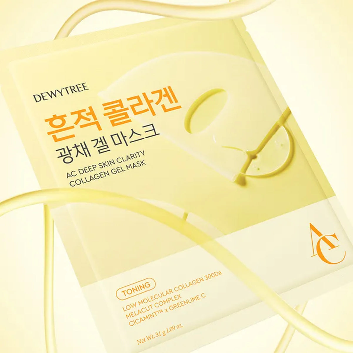 Dewytree AC Deep Skin Clarity Collagen Gel Mask 4ea
