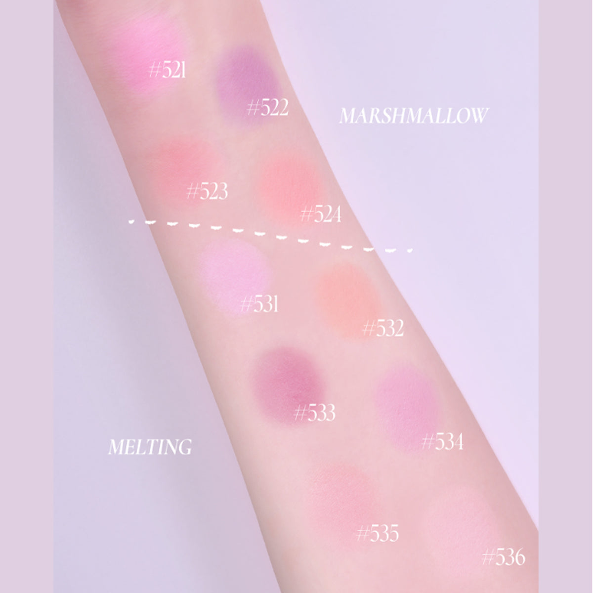 Dinto Be My Wendy Blusher Marshmallow & Melting 6.5g