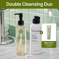 INCELLDERM Double Cleansing Duo + FREE Calming Balance Gel 100ml