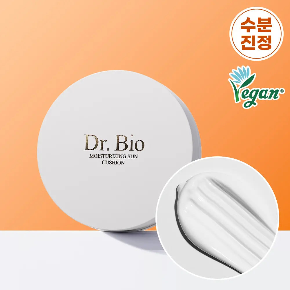 Dr. Bio Moisturizing Sun Cushion Set (Original Product 15g+Refill 15g)