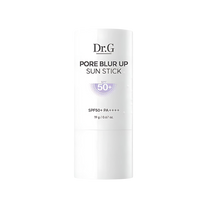 Dr.G Pore Blur Up Sun Stick SPF50+ PA++++ 19g - A 19g sun stick with SPF50+ and PA++++ for pore-blurring protection.