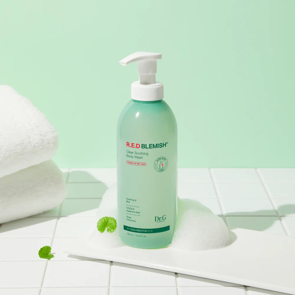 Dr.G R.E.D Blemish Clear Soothing Body Wash 480ml