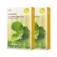 Dr.G Red Blemish Cool Vita C Clear Mask 30g (10 Sheets + 10 Sheets)