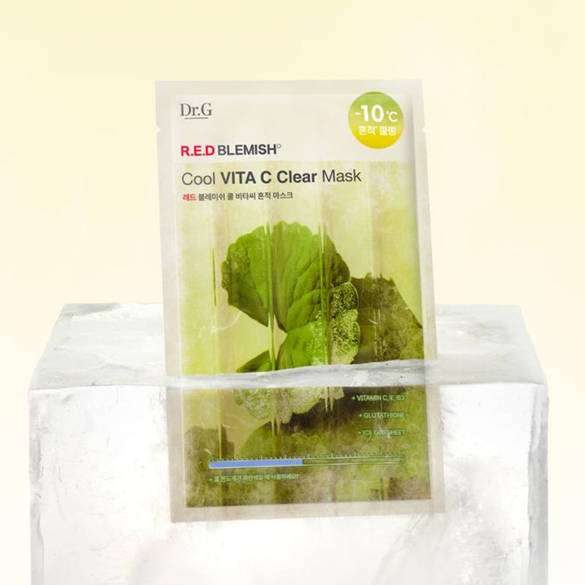 Dr.G Red Blemish Cool Vita C Clear Mask 30g (10 Sheets + 10 Sheets)