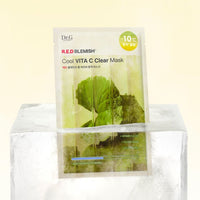 Dr.G Red Blemish Cool Vita C Clear Mask 30g (10 Sheets + 10 Sheets)