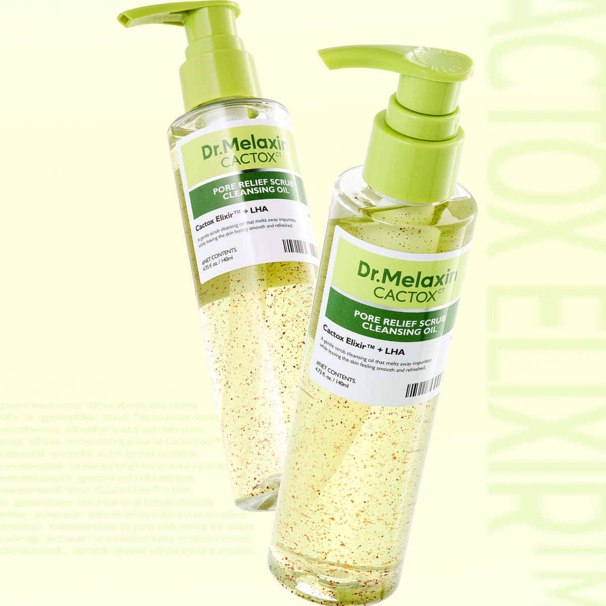 Dr.Melaxin Cactox Pore Relief Scrub Cleansing Oil 140ml