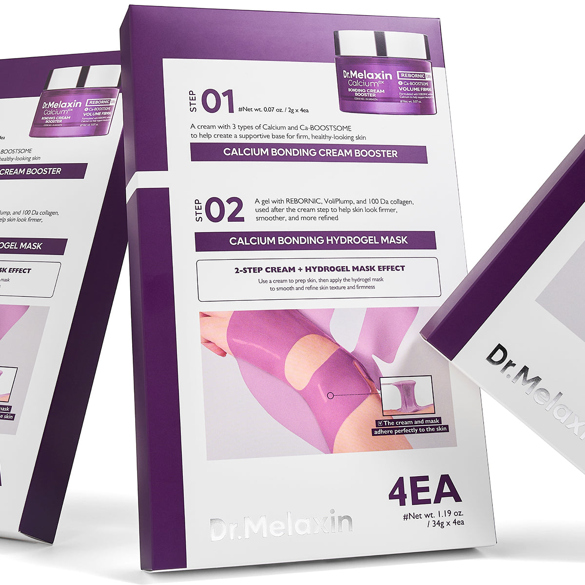 Dr.Melaxin Calcium Bonding 2-STEP Hydrogel Mask 34g 4ea
