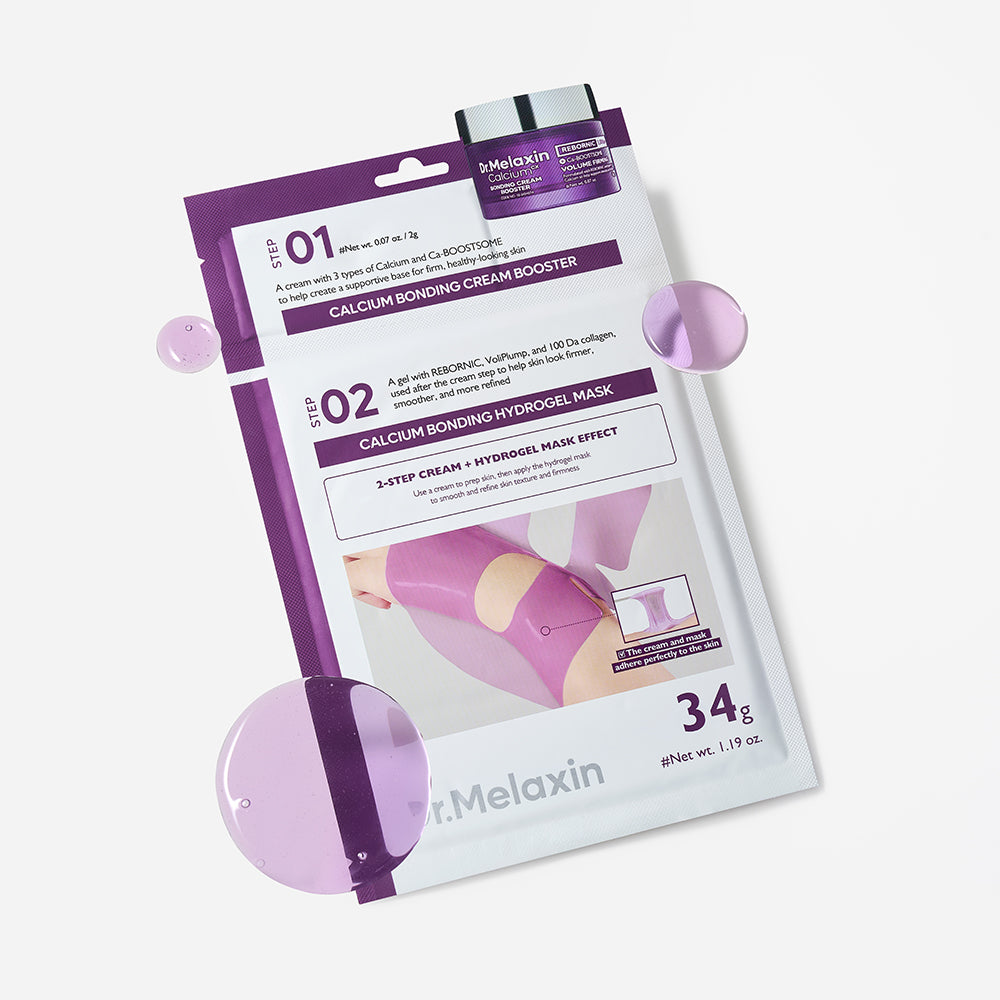Dr.Melaxin Calcium Bonding 2-STEP Hydrogel Mask 34g 4ea