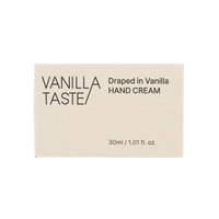 VANILLA TASTE Draped In Vanilla Hand Cream 30ml
