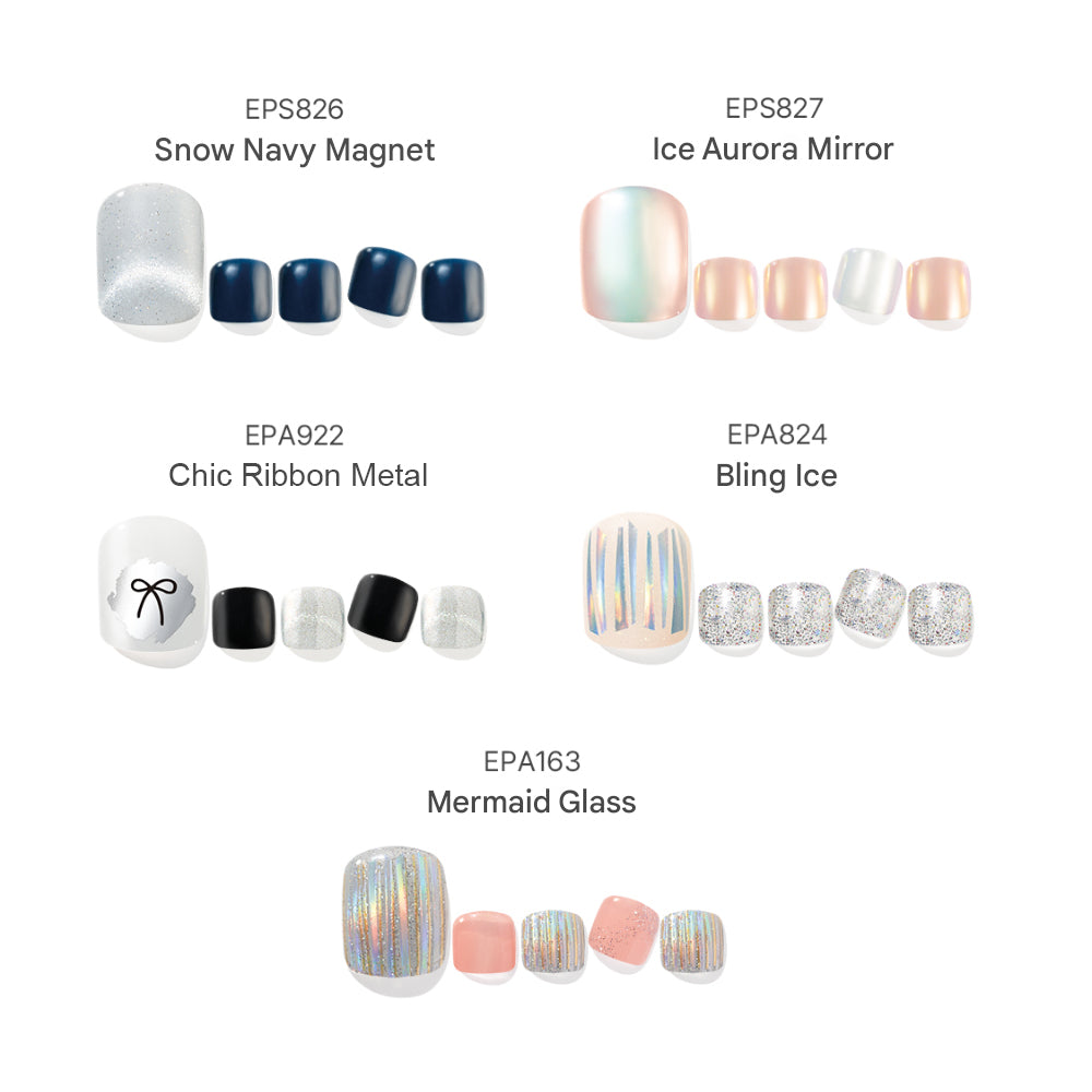 EDGEU Summer Pedi Collection 5 Types