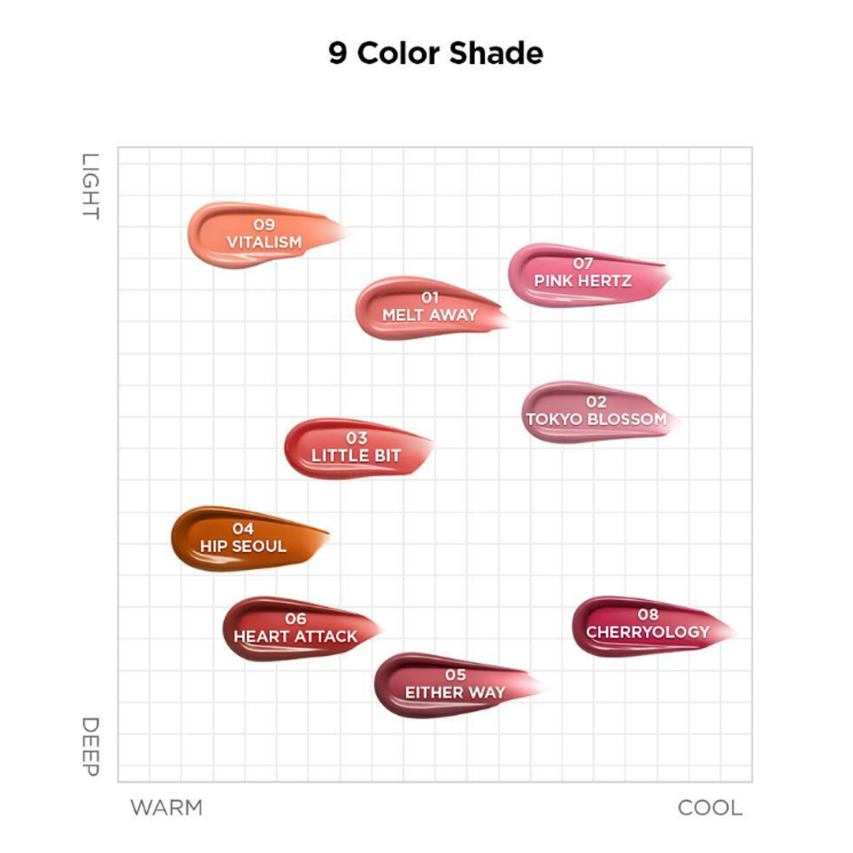 EITHER& Dewy Syrup Tint 4.3g (9 Colors)