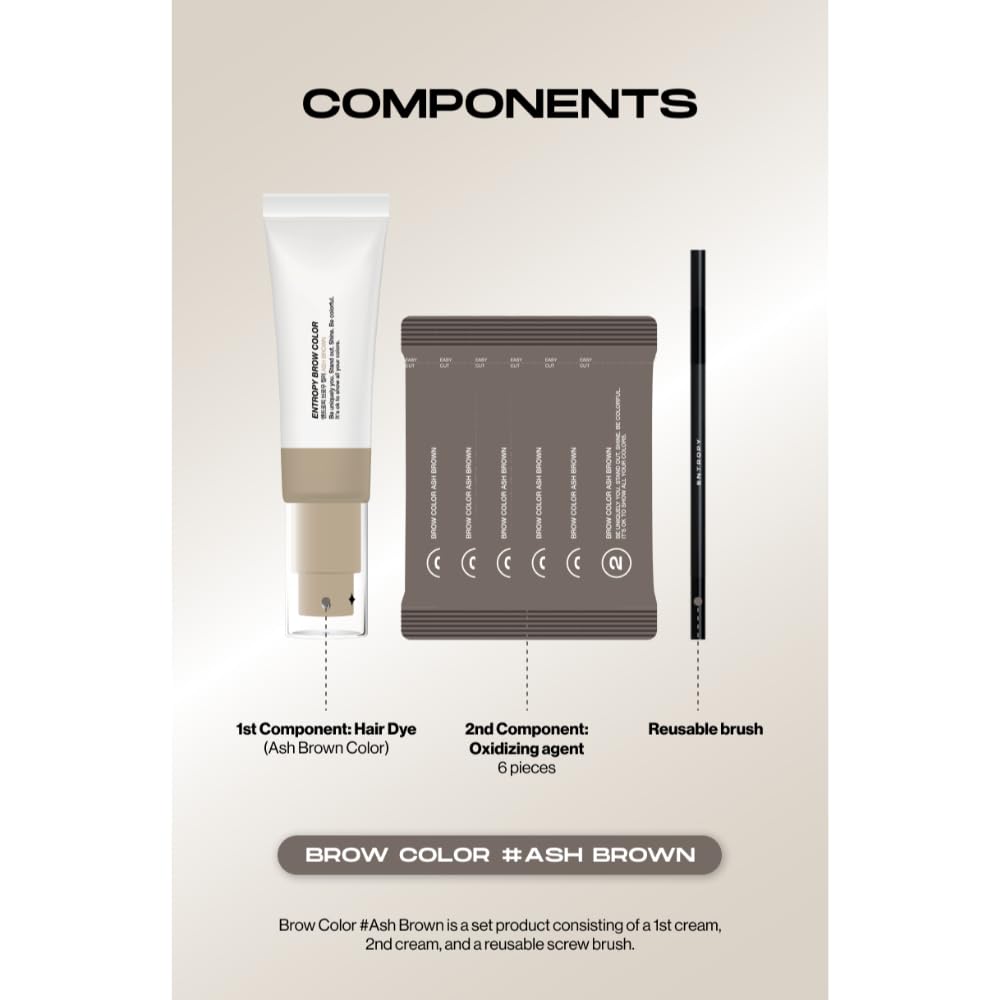 ENTROPY Brow Color Ash Brown