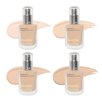 ETUDE Double Lasting Vegan Cover Foundation 30g, providing long-lasting coverage with a vegan formula for a flawless complexion.