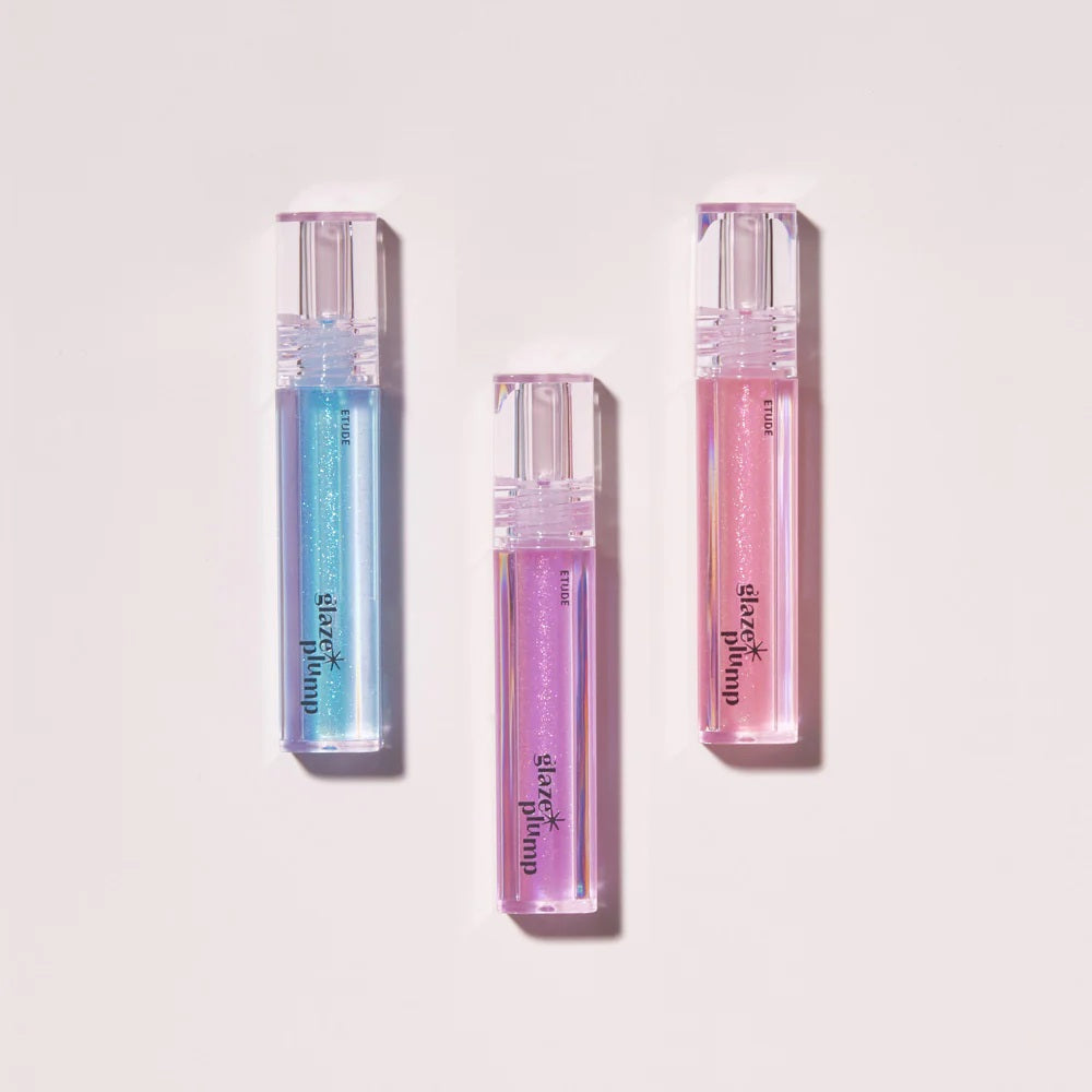 ETUDE Glaze Plump Gloss 4g 3colors