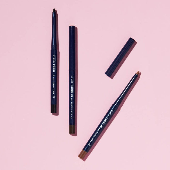 ETUDE Proof 10 Gel Waterproof Eyeliner Pencil 0.3g 4colors