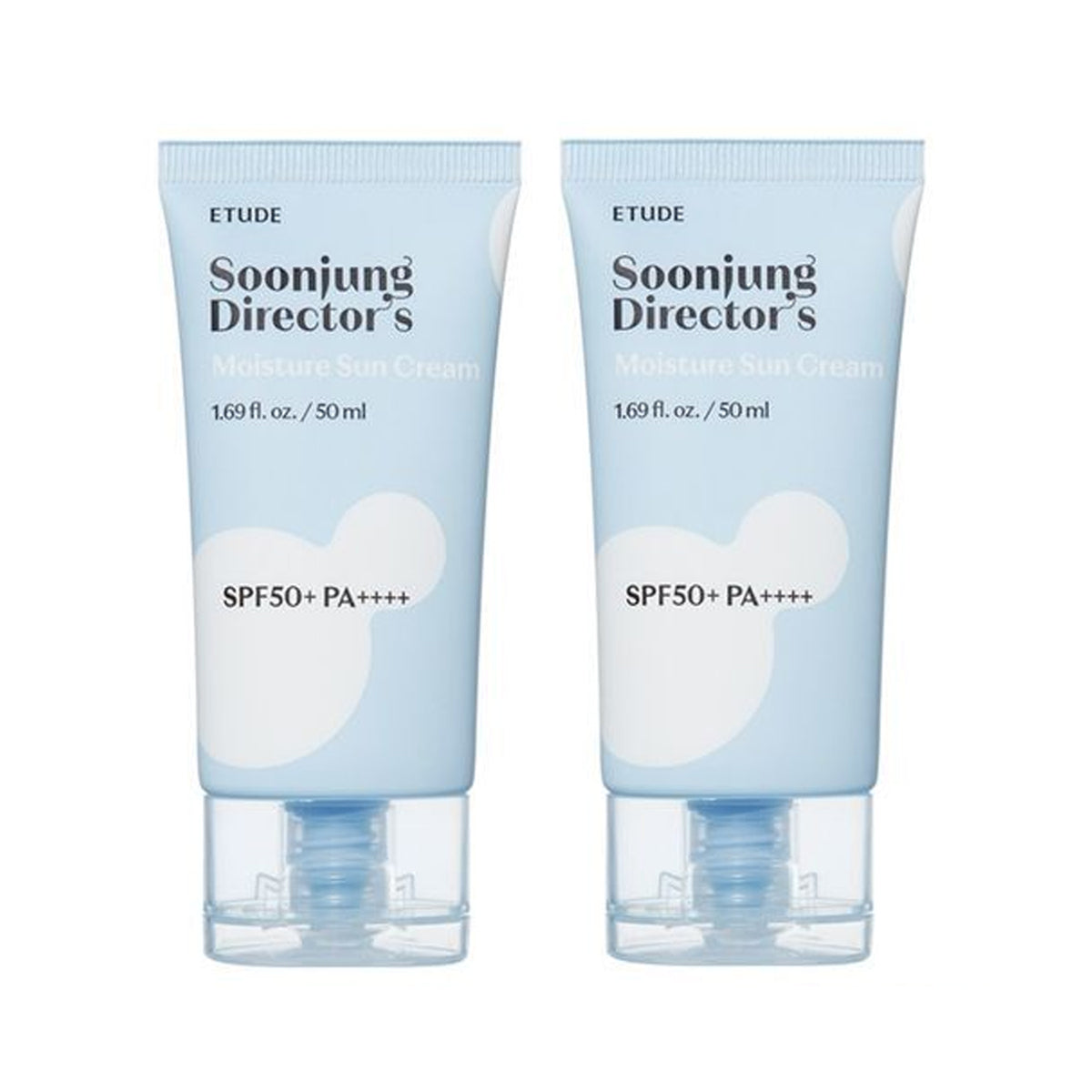 ETUDE SoonJung Director's Moisture Sun Cream 50ml 1+1 Set