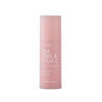 (NEWK) TONYMOLY Pure Dew Tea Tree & Yuja C Eye Cream 30ml - DODOSKIN