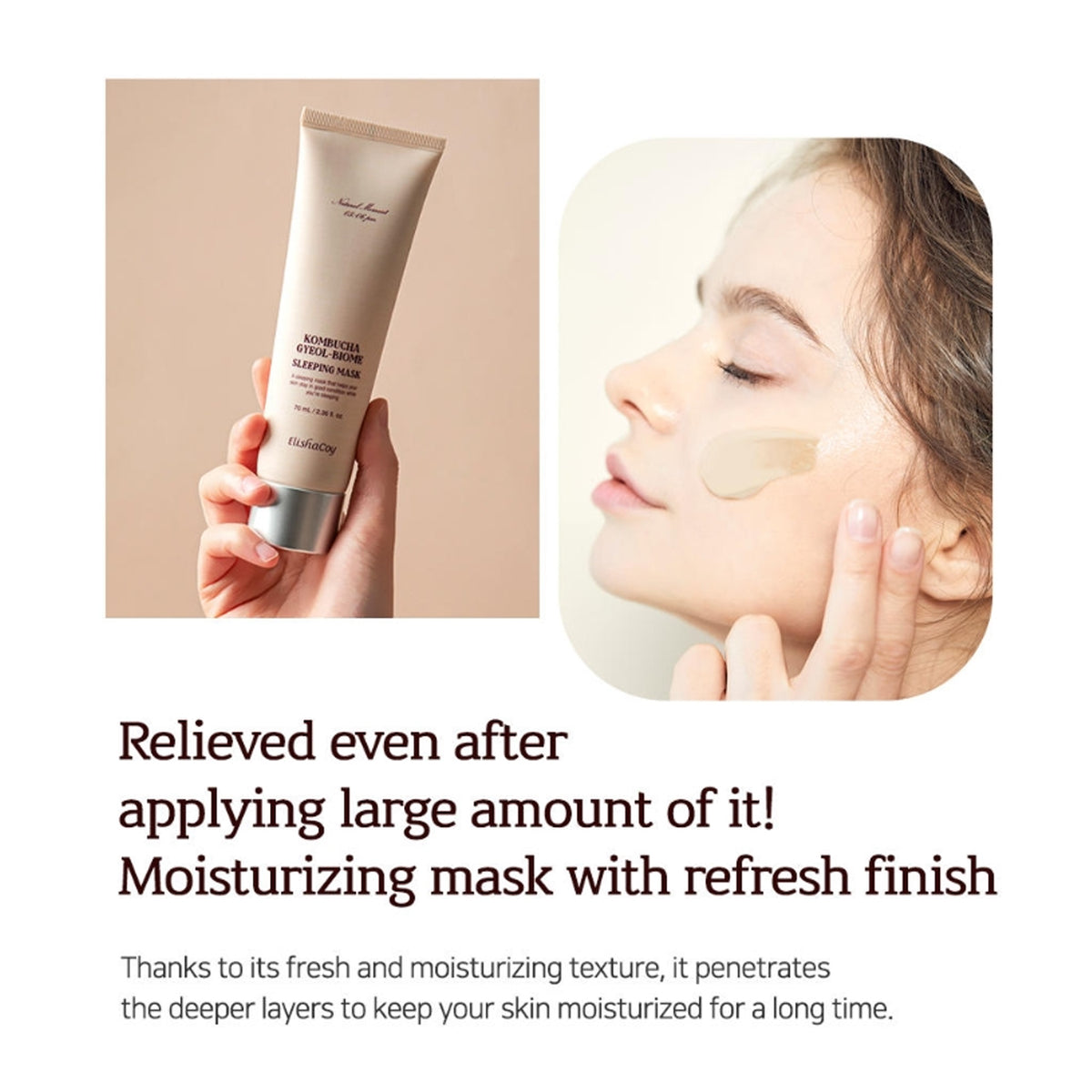 Elishacoy Kombucha Gyeol-Biome Sleeping Mask 70ml