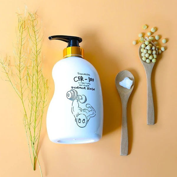 Elizavecca CER-100 Collagen Coating Hair A+ Muscle Treatment Rinse 500ml