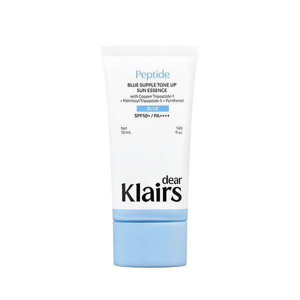 dear, klairs Blue Supple Tone-Up Sun Essence 50ml