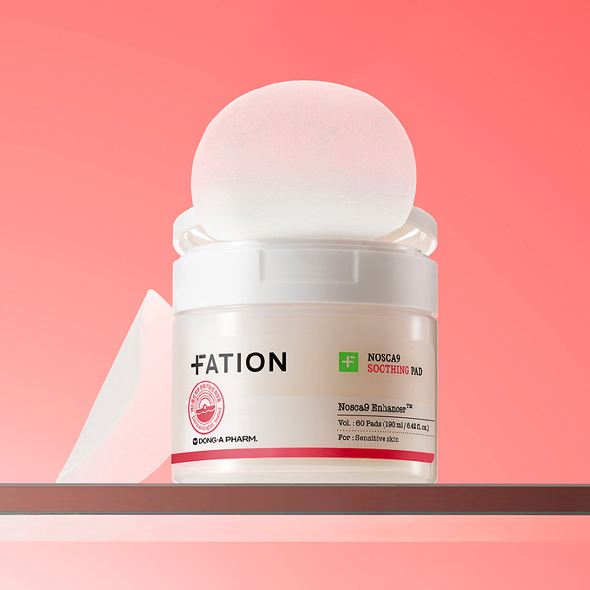 Fation nosca9 almohadilla calmante 60 hojas