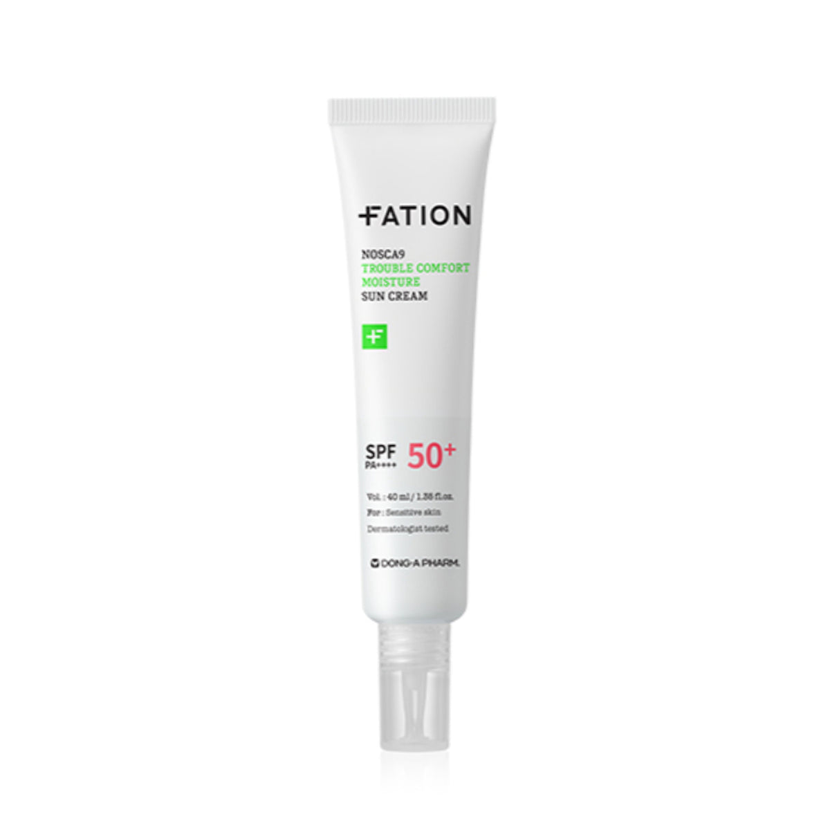 FATION Nosca9 Trouble Comfort Moisture Sun Cream SPF50+ PA++++ 40ml