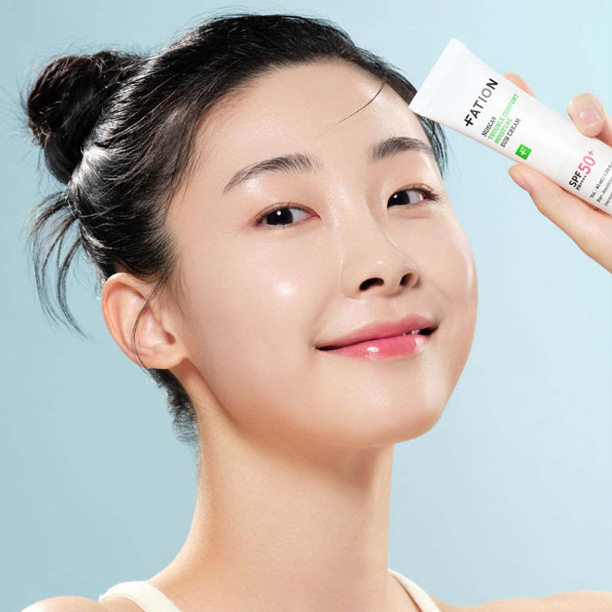 FATION Nosca9 Trouble Comfort Moisture Sun Cream SPF50+ PA++++ 40ml