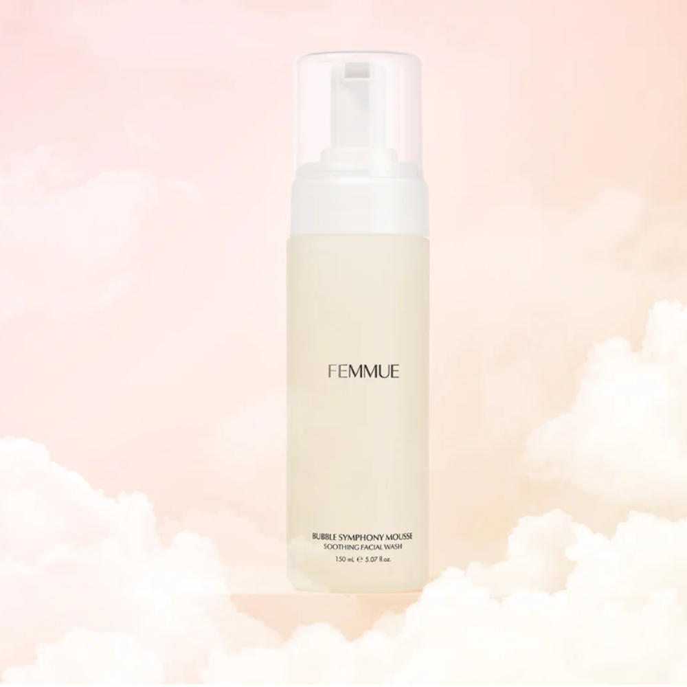 Femmue Bubble Symphony Mousse calmante de lavado facial 150 ml