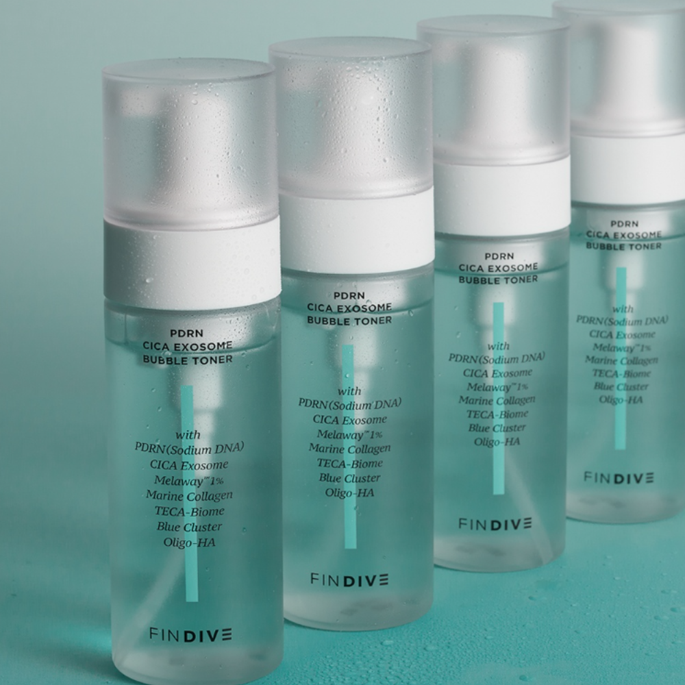 Findive pdrn cica exosoma burbujas tóner de 150 ml