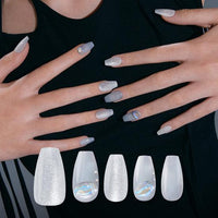 Puntas de uñas con el traje de dedo Línea de piezas premium adicionales