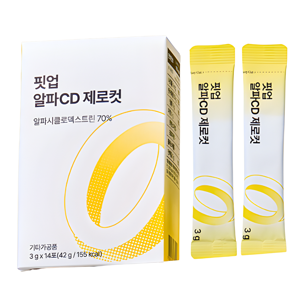 FITUP Alpha-CD Zero Cut Powder Alpha-Cyclodextrin 70% (14 Pouches)