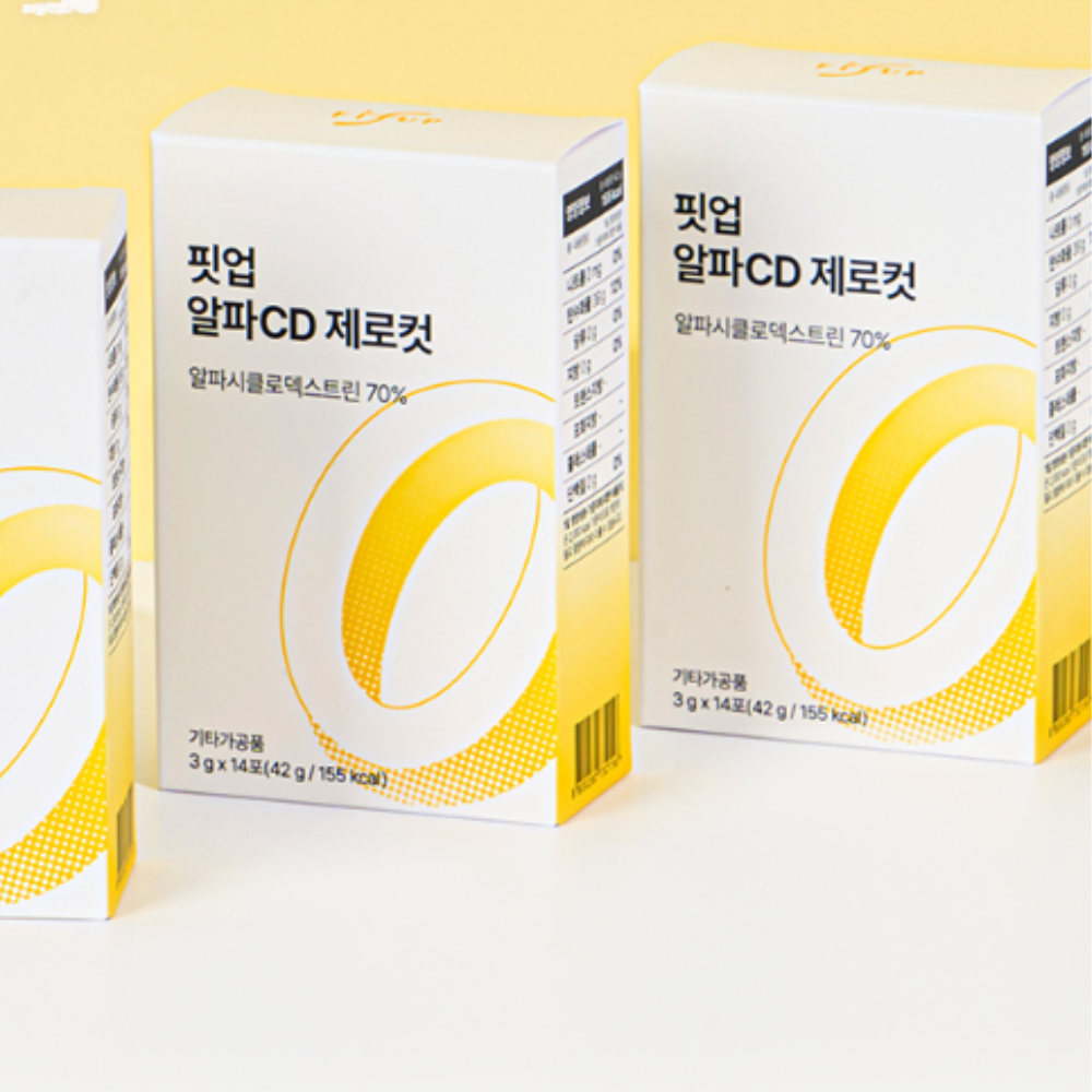 FITUP Alpha-CD Zero Cut Powder Alpha-Cyclodextrin 70% (14 Pouches)