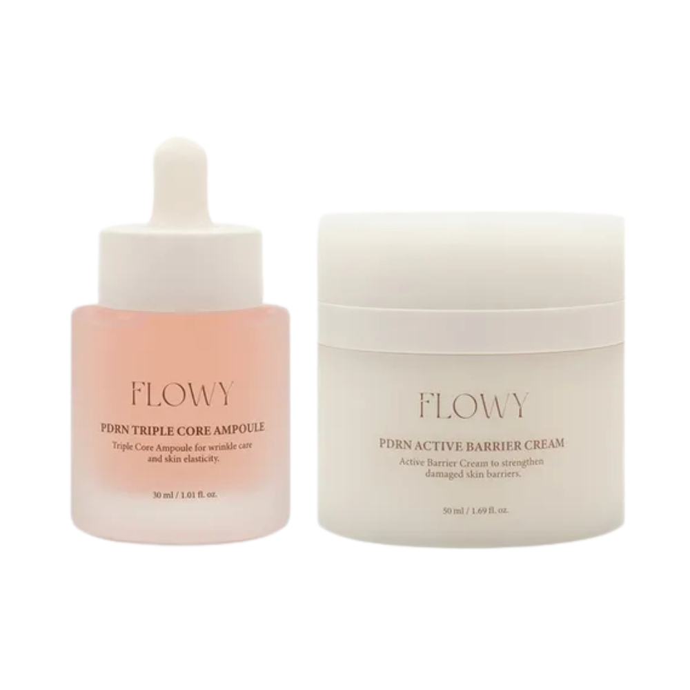 Flowy PDRN Ampoule & Cream Set