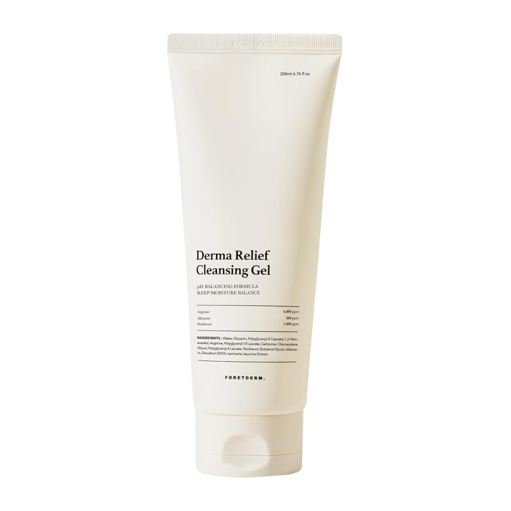 FORETDERM. Derma Relief Vegan Low-pH Cleansing Gel 200ml