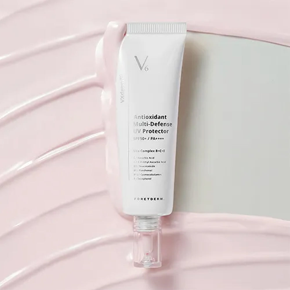 FORETDERM. V6+ Antioxidant Multi-Defense UV Protector