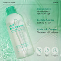 FRANKLY Cica 80% & Hyaluronic Acid Toner 260ml