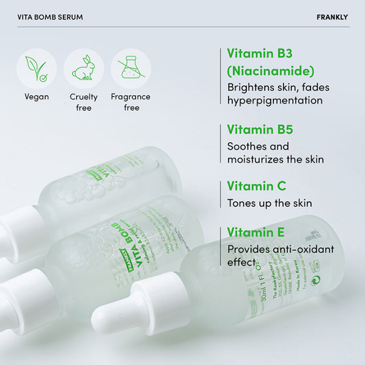 FRANKLY Vita Bomb Serum 30ml