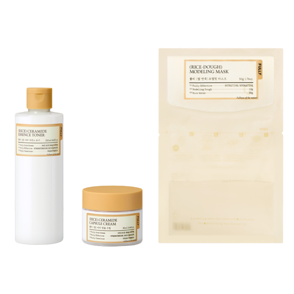 FULLY Rice Ceramide 3-Piece Set