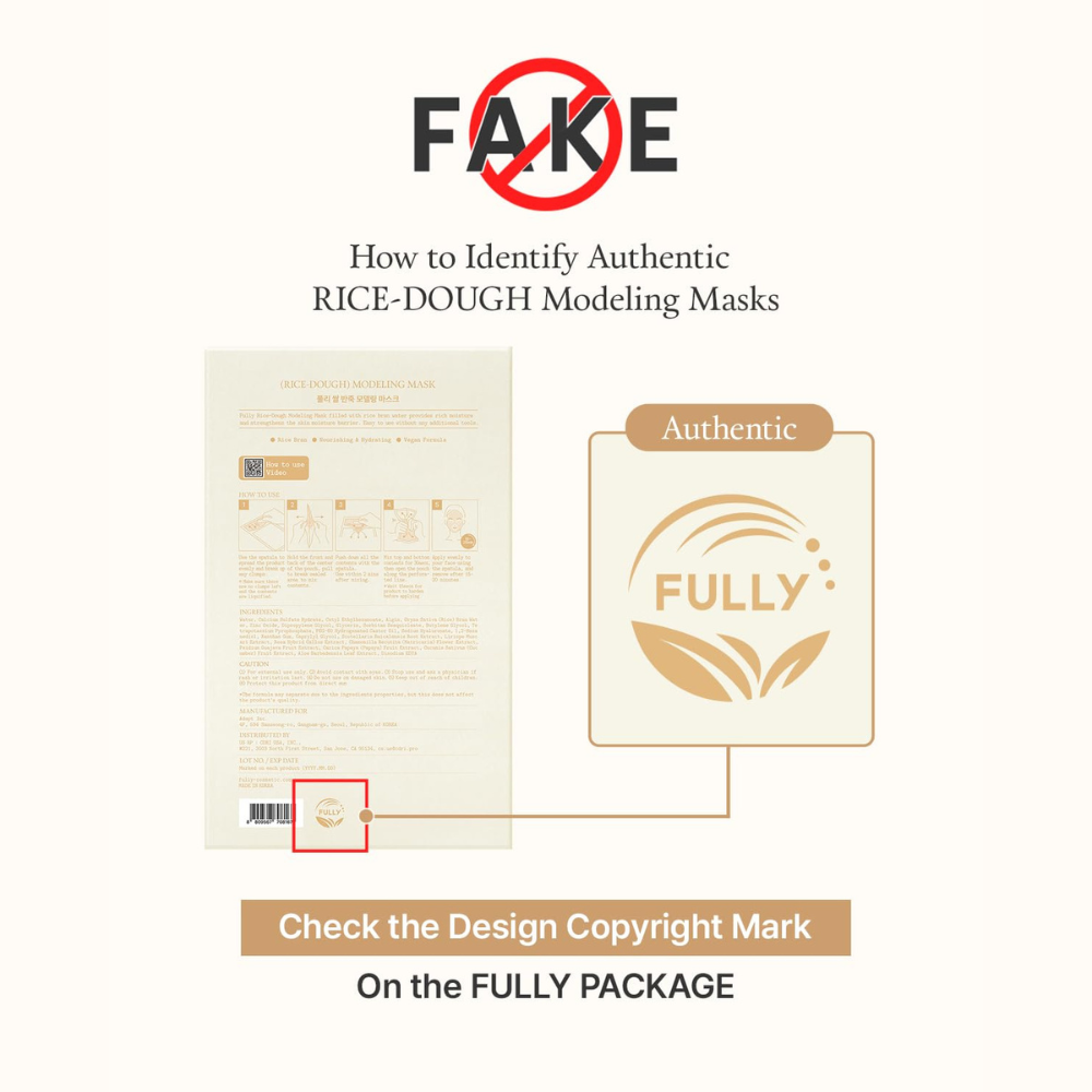 Máscara de modelado de masa de arroz 4ea