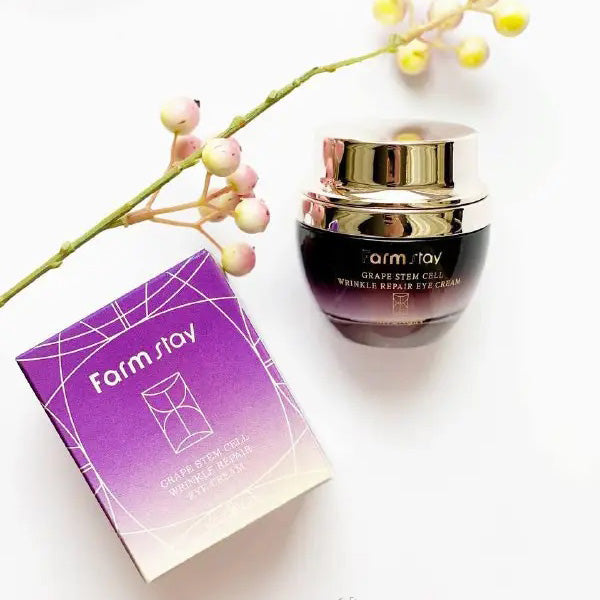 Farmstay Cica Grape Stem Cell Wrinkle Repair Eye Cream 50ml
