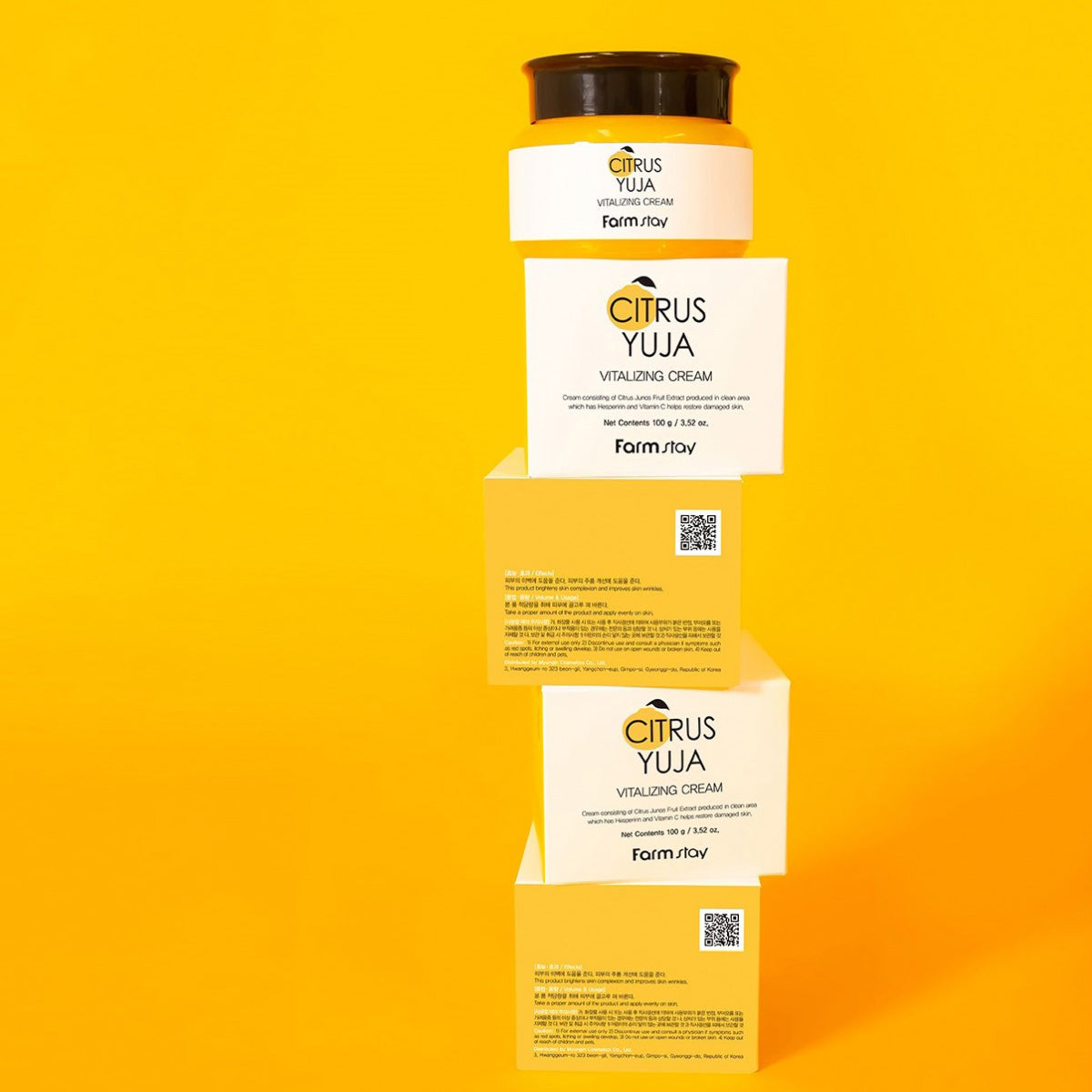 Farmstay Citrus Yuja Vitalizing Cream 100g