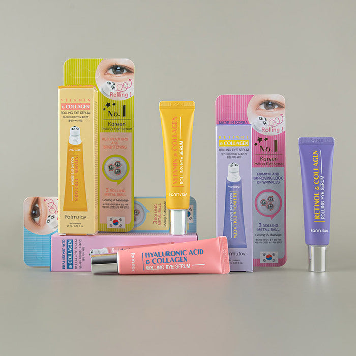 Farmstay Collagen Rolling Eye Serum 25ml