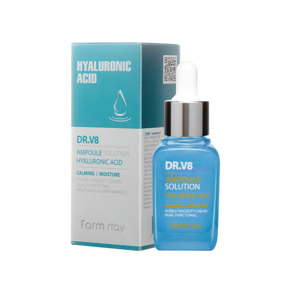 Farmstay Dr.V8 Ampoule Solution Hyaluronic Acid 30ml