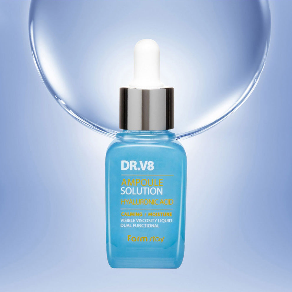 Farmstay Dr.V8 Ampoule Solution Hyaluronic Acid 30ml