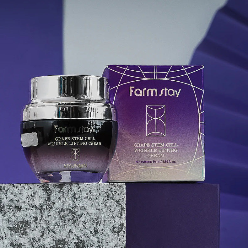 Farmstay Crema de levantamiento de arrugas de células de uva 50 ml