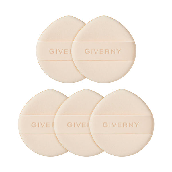GIVERNY Close-fit Skin Fit Puff 5ea