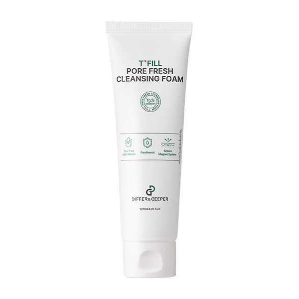 DIFFER&DEEPER Pore Fresh Cleansing Foam 120ml